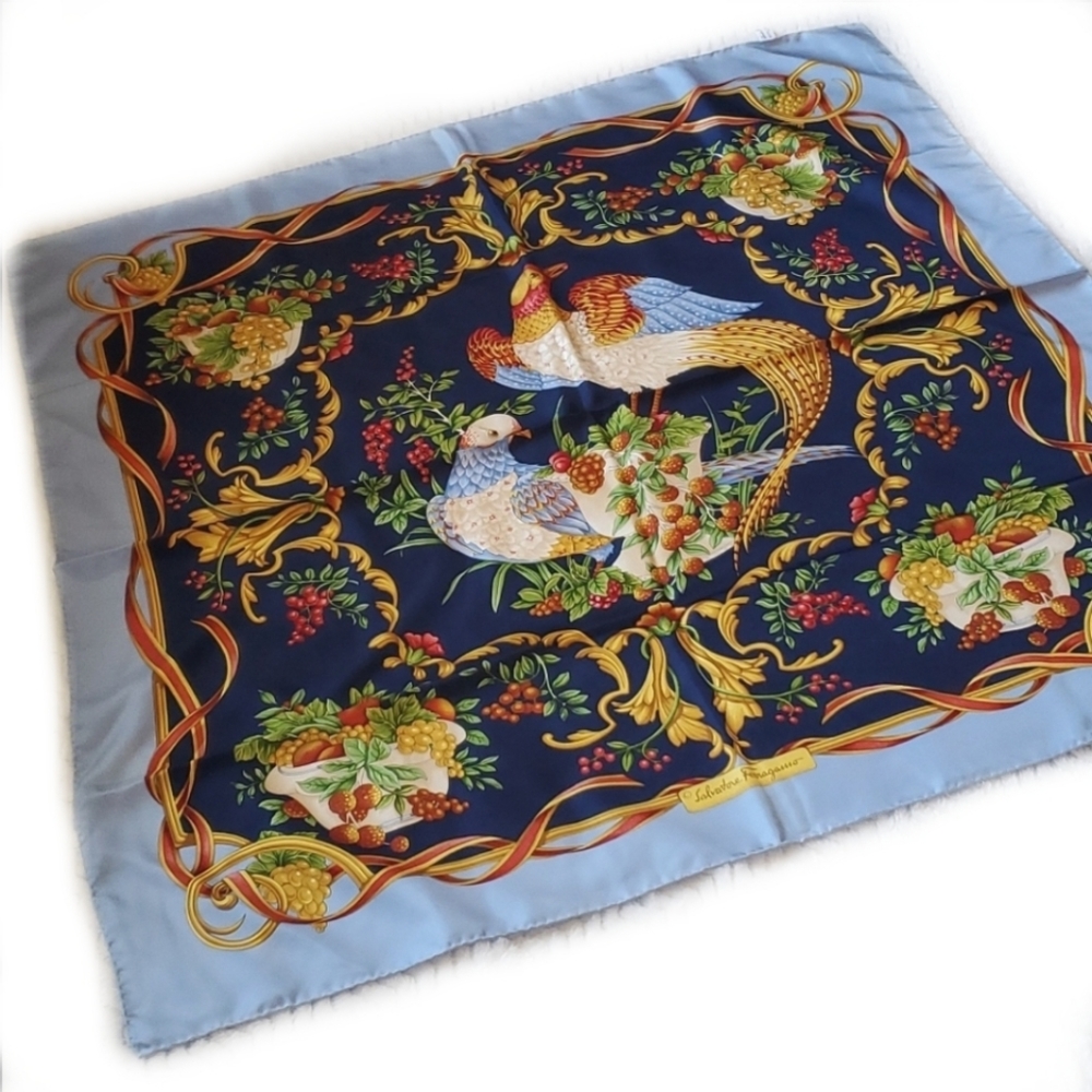 Salvatore Ferragamo Silk Scarf